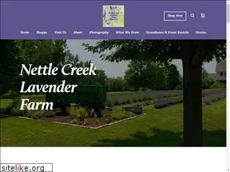 nettlecreeklavenderfarm.com