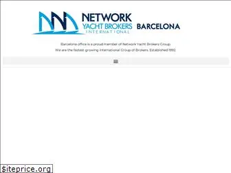 networkyachtbrokersbarcelona.com