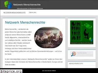 netzwerk-menschenrechte.de