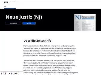 neue-justiz.nomos.de