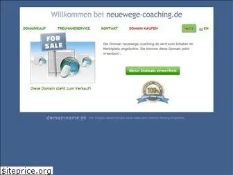 neuewege-coaching.de