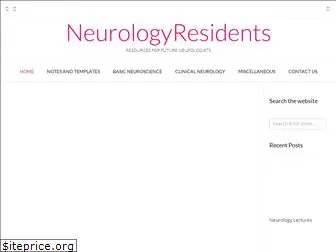 neurologyresidents.com