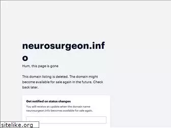 neurosurgeon.info