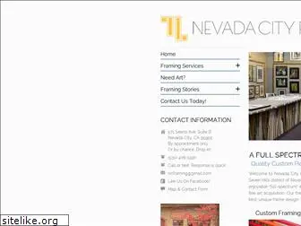 nevadacitypictureframing.com