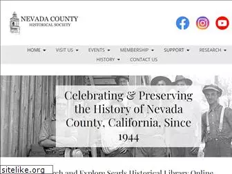 nevadacountyhistory.org