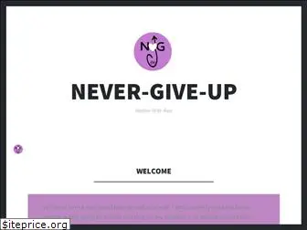 never-give-up.me