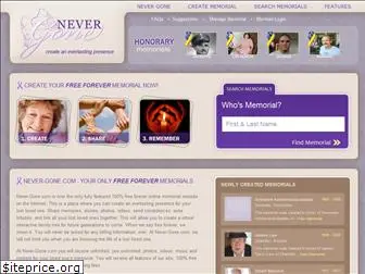 never-gone.com