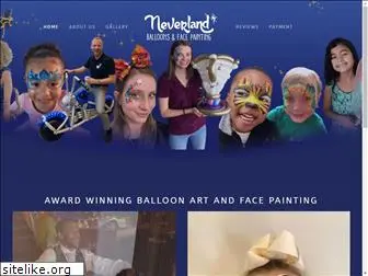 neverlandballoons.com