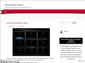 neverwinternotes.wordpress.com