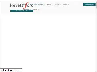 nevettfordlawyers.com.au