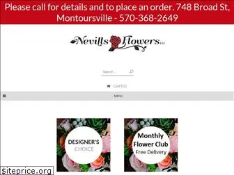 nevillsflowers.com