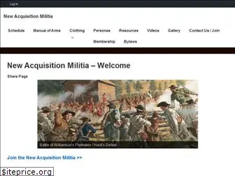 newacquisitionmilitia.com