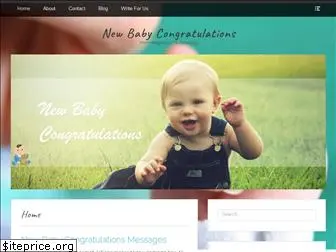 newbabycongratulations.com