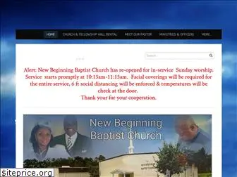 newbeginningbaptistchurch.com