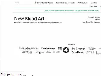 newbloodart.com