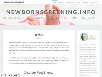 newbornscreening.info