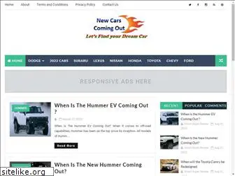 newcarscomingout.com