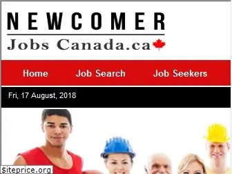 newcomerjobscanada.ca