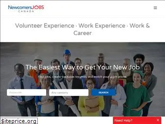 newcomersjobscanada.ca