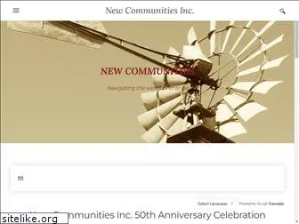 newcommunitiesinc.com