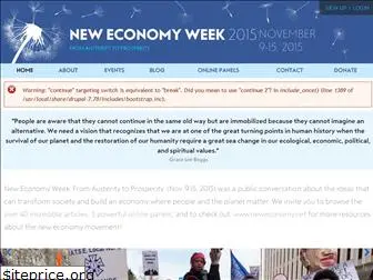 neweconomyweek.org