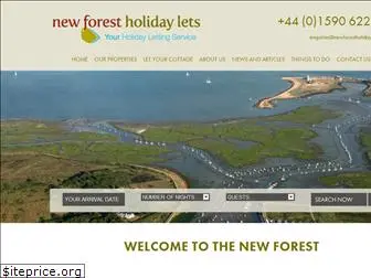 newforestholidaylets.co.uk