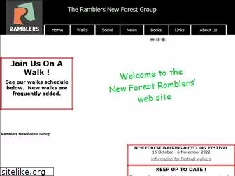 newforestramblers.org.uk