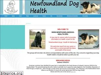 newfoundlanddog-health.org