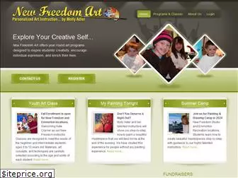 newfreedomart.com