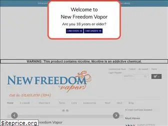 newfreedomvapor.com