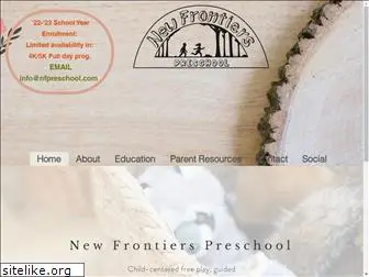 newfrontierspreschool.com