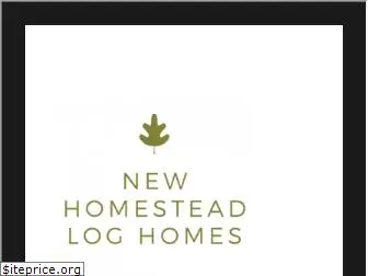 newhomesteadloghomes.com