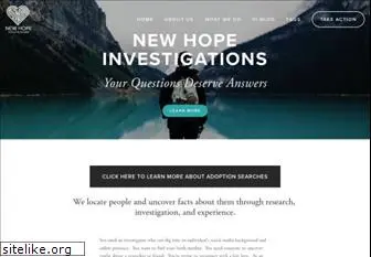 newhopeinvestigations.com