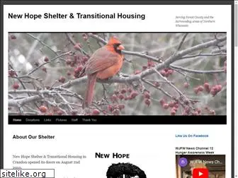 newhopeshelter.net