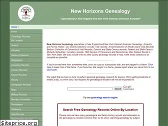 newhorizonsgenealogicalservices.com