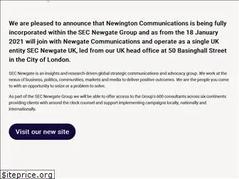 newingtoncomms.co.uk