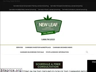 newleafcannabisconsulting.com