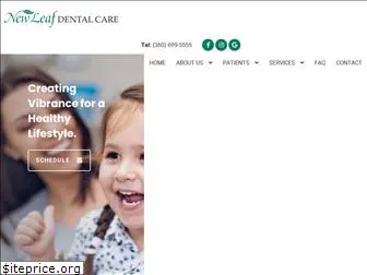 newleafdentalcare.com