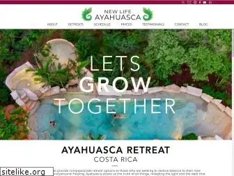 newlifeayahuasca.com