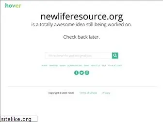 newliferesource.org