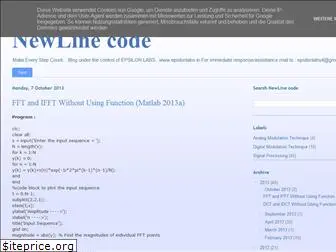 newlinecode.blogspot.com