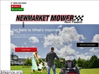 newmarketlawnmower.com