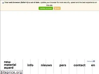 newmaterialaward.nl