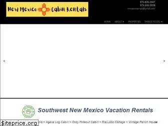 newmexicocabinrentals.com