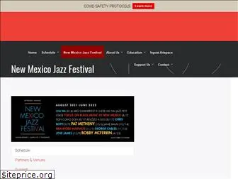 newmexicojazzfestival.org