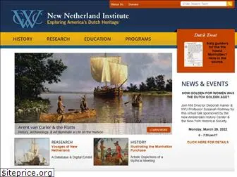 newnetherlandinstitute.org