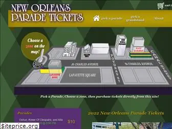 neworleansparadetickets.com