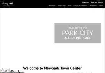 newparktowncenter.com