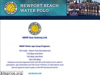 newportbeachwaterpolo.com