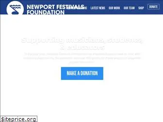 newportfestivalsfoundation.org